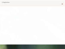 Tablet Screenshot of il-vegetariano.it